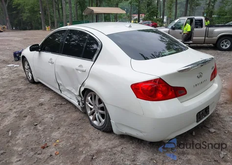 2008 Infiniti G35X из США, поврежденный, VIN JNKBV61F38M278930